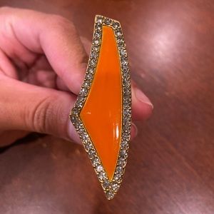 Gold and orange ring